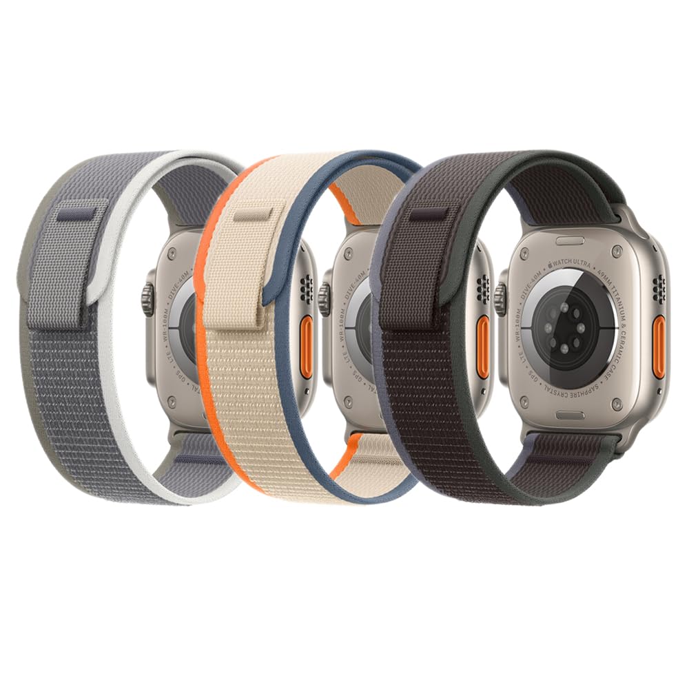 Apple Watch - Apple Watch Ultra トレイルループ Apple Watch Ultra 2 (GPS + Cellular) / 49mm / Titanium Blue